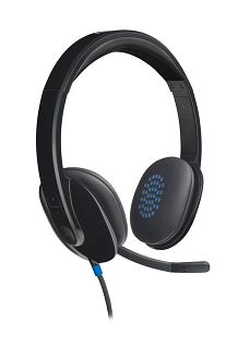 Słuchawki Logitech H540 981-000480 (kolor czarny) - 6