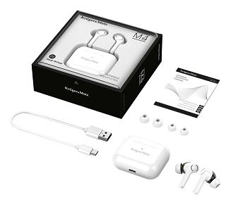 Kruger & Matz Dual Driver M4 PRO Słuchawki douszne TWS stereo Bluetooth białe - 5