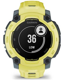 Zegarek sportowy Garmin Instinct E Electric Lime 45mm Limonkowy - 8