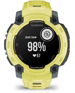 Zegarek sportowy Garmin Instinct E Electric Lime 45mm Limonkowy - 10
