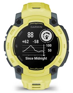 Zegarek sportowy Garmin Instinct E Electric Lime 45mm Limonkowy - 7