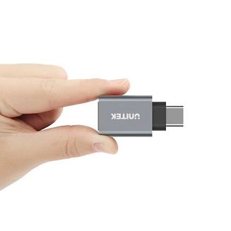 UNITEK ADAPTER USB TYPC DO USB (F) ALU, Y-A025CGY - 4