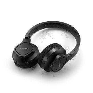 Bezprzewodowe słuchawki sportowe Philips TAA4216BK/00, czarne - 3