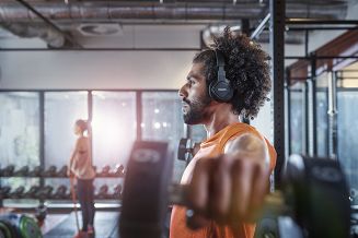 Bezprzewodowe słuchawki sportowe Philips TAA4216BK/00, czarne - 16