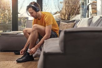Bezprzewodowe słuchawki sportowe Philips TAA4216BK/00, czarne - 10