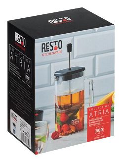 Resto Kitchenware 90503 dzbanek do herbaty Pojedynczy dzbanek 600 ml Czarny - 10