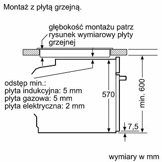 Piekarnik BOSCH HQG572EB3 - 8