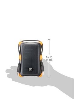 Dysk zewnętrzny HDD Silicon Power Armor A30 (1TB; 2.5