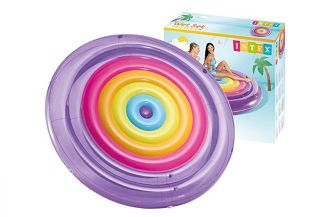 Intex 57285EU pływak basenowy i plażowy Wielobarwny Wzór Winyl Pływający materac - 9