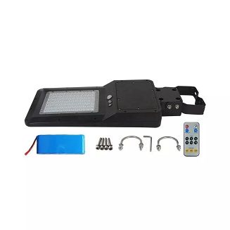 Oprawa Uliczna Solarna V-TAC 40W LED Czarna IP65 120Lm/W VT-ST42 6000K 4800lm - 4