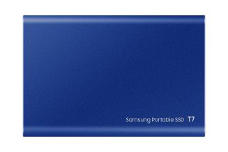 Dysk zewnętrzny SSD Samsung T7 (1TB; USB 3.2; niebieski; MU-PC1T0H/WW) - 5