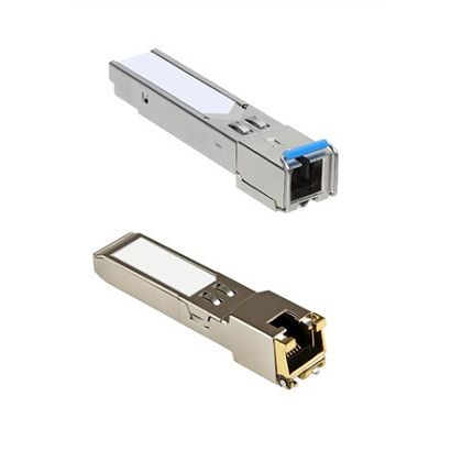 Sieci SOMI | Moduł nadawczo-odbiorczy SFP (mini-GBIC) | SFPIRJ451G | Miedź | Złącze RJ45 | 10/100/1000 Mbit/s | Maksymalna odległość transferu 100 m | Intel