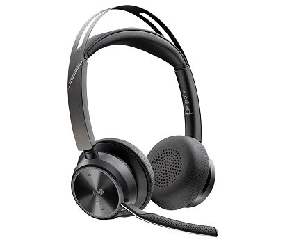 Poly Zestaw słuchawkowy Voyager Focus 2 z certyfikatem Microsoft Teams USB-C-C + przejściówka USB-C/A 9T9J4AA#AC3
