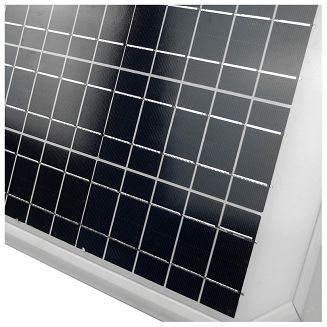 POWERNEED SOLARNA LAMPA ULICZNA ATLAS 4000LM, LED X40, PANEL SOLARNY 38.4W, CZUJNIK RUCHU I ZMIERZCHOWY, SREBRNA, SSL34 - 5