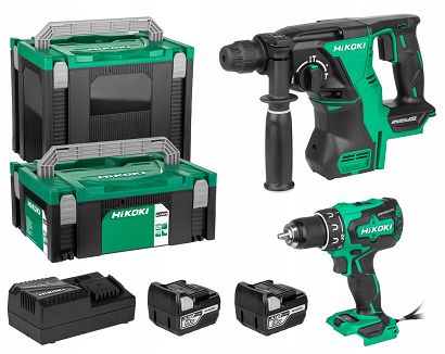 Zestaw akumulatorowy 18V DS18DBS+DH18DBL z 2x5Ah akumulatorami