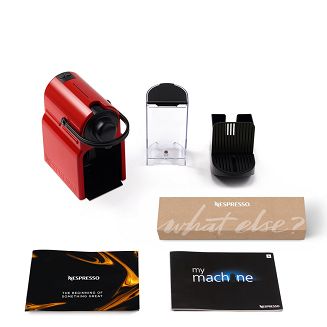 Ekspres kapsułkowy Krups Nespresso Inissia XN1005 (1260W; kolor czerwony) - 7