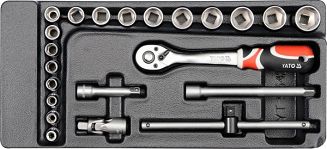 Yato YT-5542 gniazdko/zestaw gniazdek Zestaw nasadek - 5