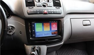 RADIO NAWIGACJA GPS MERCEDES W245, T245 A KLASA ANDROID - 3