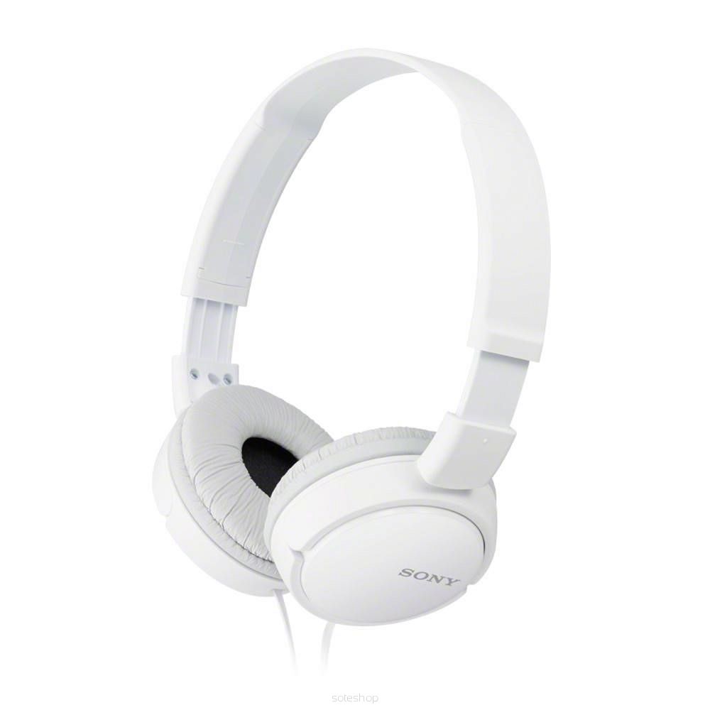 Sony MDR-ZX110AP Zestaw słuchawkowy Opaska na głowę Złącze 3,5 mm Biały