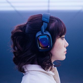 Logitech ASTRO A30 - Bezprzewodowy zestaw słuchawkowy - granatowy/czerwony - PlayStation - 7