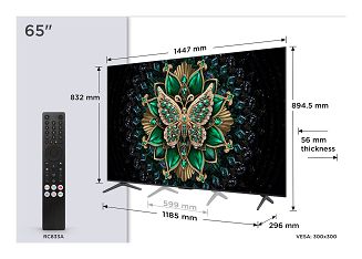 Telewizor TCL 65C6K QD-Mini-LED 65