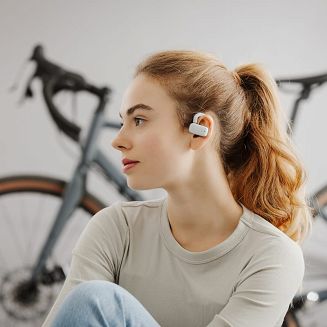 Słuchawki Teufel AIRY OPEN TWS - Kabellos - Anrufe/Musik - Kopfhörer - Grau - 16 KHz - 7