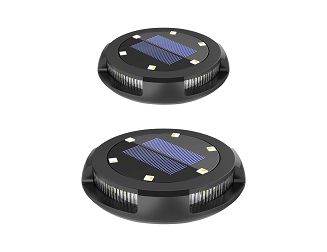 Zestaw 2 szt lamp solarnych LED RGB Activejet LARIX - 4