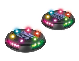 Zestaw 2 szt lamp solarnych LED RGB Activejet LARIX - 3