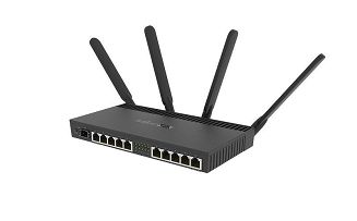 Router WiFi 5 Mikrotik RB4011iGS+5HacQ2HnD-IN 2,4GHz(2x2)/5GHz(4x4) 11p - 3