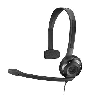 Zestaw słuchawkowy przewodowy Sennheiser PC 7 USB Typu-A Czarny - 11