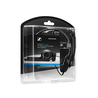 Zestaw słuchawkowy przewodowy Sennheiser PC 7 USB Typu-A Czarny - 10