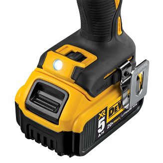 Wiertarko-wkrętarka akumulatorowa DeWalt DCD991P2-QW Li-lon 18V/5,0Ah - 8