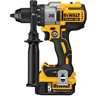 Wiertarko-wkrętarka akumulatorowa DeWalt DCD991P2-QW Li-lon 18V/5,0Ah - 3