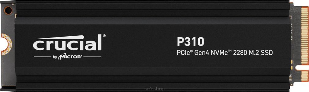 SSD PCIe Gen 4.0 x4 M.2 NVMe 2TB z HS P310 CRUCIAL