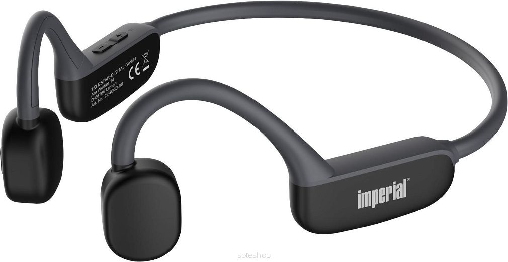 Słuchawki bezprzewodowe Imperial bluTC active 1 Bone Conduction czarne