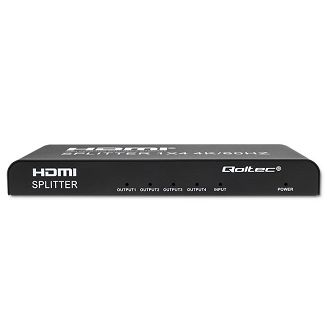 QOLTEC ROZDZIELACZ SPLITTER 4XHDMI 4KX2K | 6GB/S | 60HZ - 10