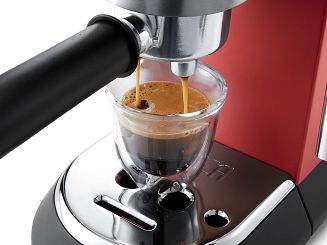 Ekspres kolbowy DeLonghi Dedica Style EC 685.R (1300W; kolor czerwony) - 4