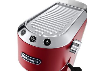 Ekspres kolbowy DeLonghi Dedica Style EC 685.R (1300W; kolor czerwony) - 3