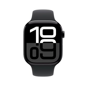 Išmanusis laikrodis Apple Watch Series 10 GPS + Cellular 46mm Jet Black Aluminium Case with Black Sport Band - S/M - 3