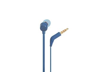Słuchawki JBL T110 (niebieskie, z mikrofonem) - 6