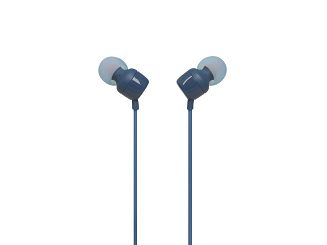 Słuchawki JBL T110 (niebieskie, z mikrofonem) - 4