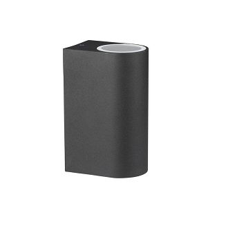 Kinkiet ścienny V-TAC VT-7652 230V IP44 GU10 (SKU 7509) Czarny - 3