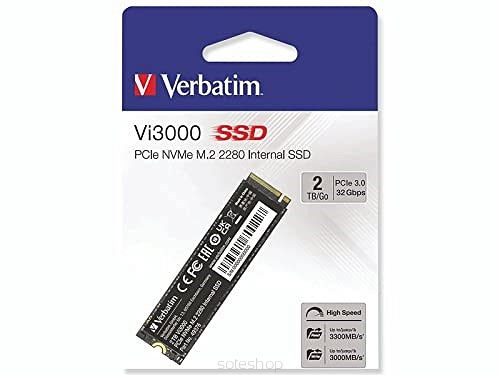 VI3000 PCIE NVME M.2 SSD 2TB/M.2 2280 PCIE NVME INTERNAL