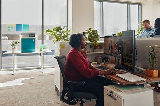 POLY Zestaw słuchawkowy Blackwire 3320 Stereo USB-C z certyfikatem Microsoft Teams + przejściówka USB-C/A - 6