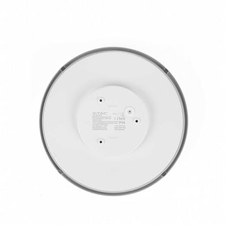 Plafon V-TAC 36W LED Okrągły 42cm Natynkowy IP44 Biały VT-8630 3000K 3820lm - 3