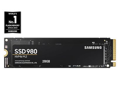 Dysk SSD Samsung 980 250 GB M.2 2280 PCI-E x4 Gen3 NVMe (MZ-V8V250BW)