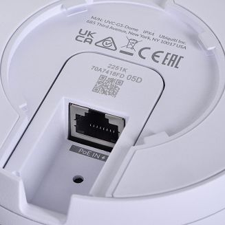 Kamera Ubiquti UniFi G5 Dome (UVC-G5-Dome) 4MP 2688 x 1512 (16:9) IPX4 IK08 - 8