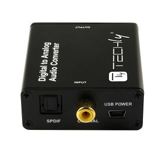 Przetwornik DAC Digital SPDIF/Coaxial do Analog RCA/3.5mm - 6