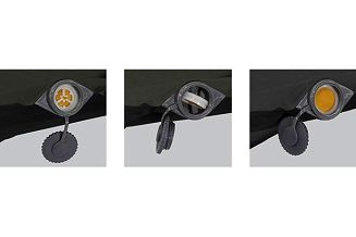 High Peak Kodiak XL Pojedynczy materac Czarny - 4