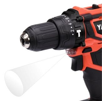 WKRĘTARKA 18V LI-ION 0x2,0Ah 40Nm KARTON SILNIK MABUCHI - 5